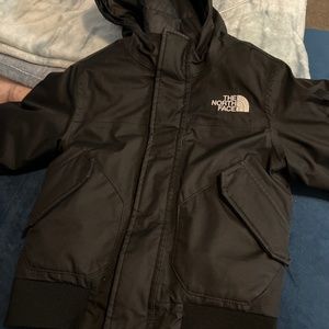 Boys black north face